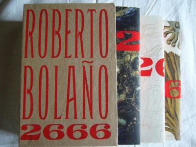 Roberto Bolano- 2666 box First Am. edition