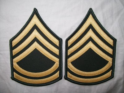 Sergeant First Class ärm rank US Army