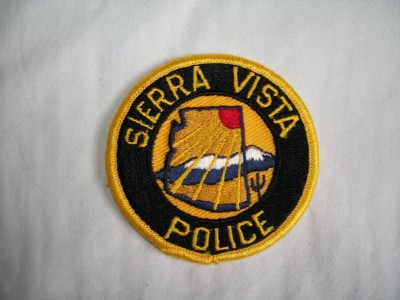 Sierra Vista Arizona Police tygmärke
