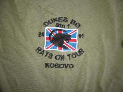 T-Shirt Desert Rats 4th Kosovo: L