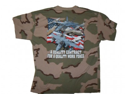 T-Shirt Work Force USAF: XXL