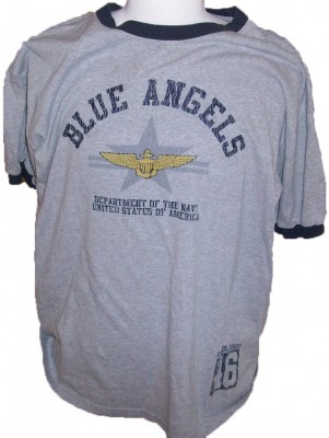 T-Shirt+US+Navy+Blue+Angels:+XL