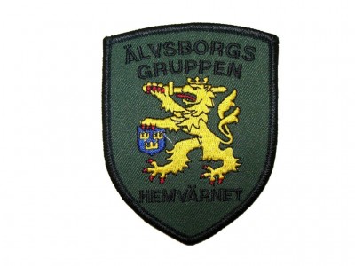 Tygmärke Älvsborgsgruppen HV