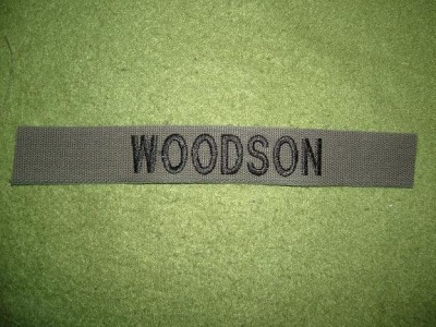 Uniformsstrip Jesse James "Woodson"