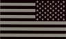 US Flagga Infrared IR grå Omvänd Kardborre
