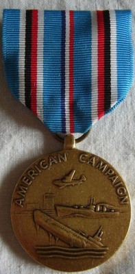 WW2+American+Campaign+Medalj