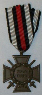 Medaille 1934 Frontkämpfer Gold WW1 WW2 Original
